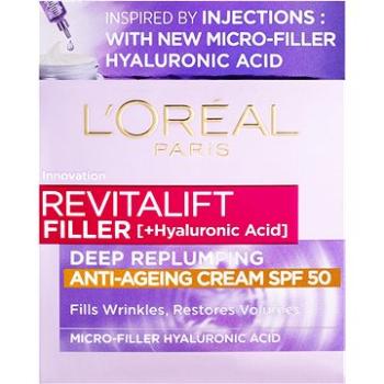 ĽORÉAL PARIS Revitalift Filler Anti-Ageing Cream SPF50 50 ml (3600523982745)