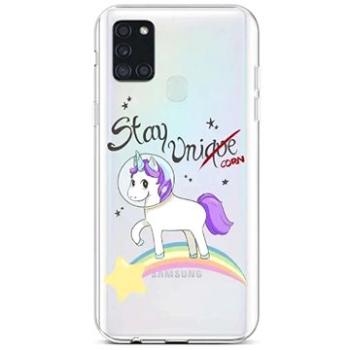 TopQ Samsung A21s silikon Stay Unicorn 50398 (Sun-50398)