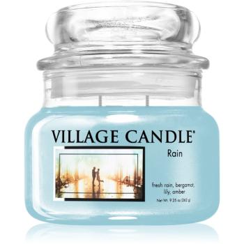 Village Candle Rain vonná svíčka (Glass Lid) 262 g