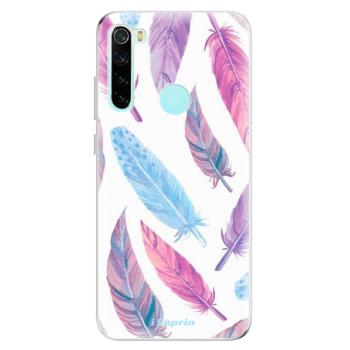 Odolné silikonové pouzdro iSaprio - Feather Pattern 10 - Xiaomi Redmi Note 8