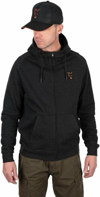 Fox Fishing Mikina Collection LW Hoody Black/Orange XL