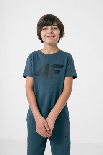 Dětské bavlněné tričko 4F s potiskem