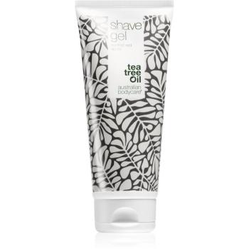 Australian Bodycare Tea Tree Oil gel na holení Gel na holení proti červeným pupínkům a zarůstání chloupků 200 ml