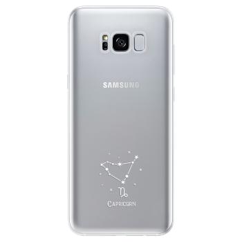 Odolné silikonové pouzdro iSaprio - čiré - Kozoroh - Samsung Galaxy S8