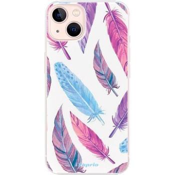 iSaprio Feather Pattern 10 pro iPhone 13 (feather10-TPU3-i13)