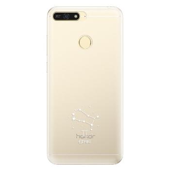 Silikonové pouzdro iSaprio - čiré - Blíženci - Huawei Honor 7A