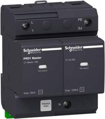 Kombinovaný chránič proti přepětí Schneider Electric 16361 16361, antracitově šedá