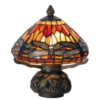 Stolní lampa Tiffany - Ø 22*21 cm 1x E14 / Max 40W 5LL-9295
