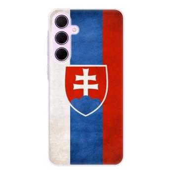 Odolné silikonové pouzdro iSaprio - Slovakia Flag - Samsung Galaxy A35 5G