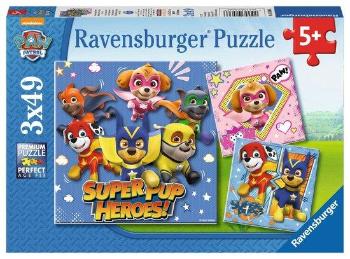 Ravensburger Tlapková Patrola 3 x 49 dílků