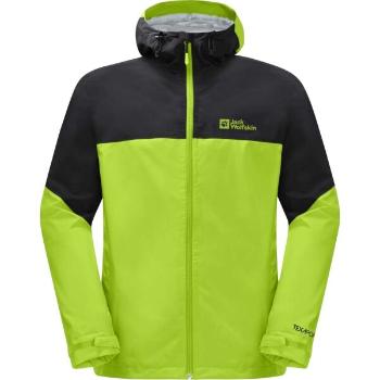 Jack Wolfskin WEILTAL 2L JKT M Pánská outdoorová bunda, reflexní neon, velikost