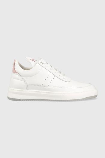 Kožené sneakers boty Filling Pieces Low Top Bianco bílá barva, 10127792081