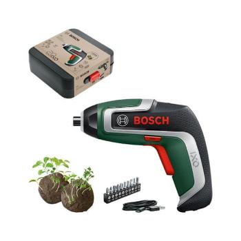 Bosch Akumulátorový šroubovák IXO 7 Anniversary Edition + semínka 0.603.9E0.009