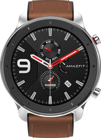 Amazfit GTR 47mm chytré hodinky Stainless Steel