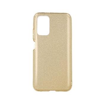 TopQ Xiaomi Poco M3 glitter zlatý 57214 (Sun-57214)