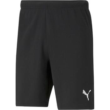 Puma TEAMRISE SHORT Pánské kraťasy, černá, velikost XXL