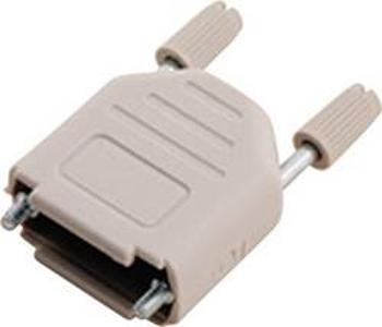 D-SUB pouzdro MH Connectors MHDPPK37-LG-K, Pólů: 37, plast, 180 °, světle šedá, 1 ks