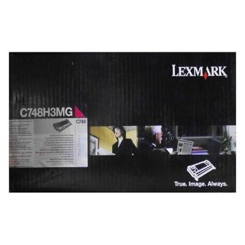 LEXMARK C748H3MG - originální toner, purpurový, 10000 stran