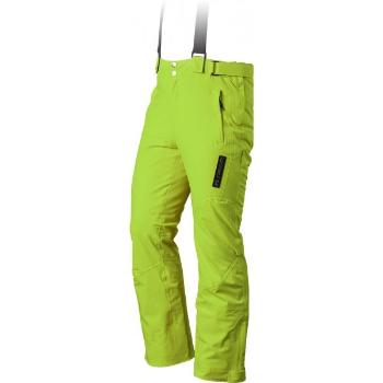 TRIMM RIDER Pánské lyžařské kalhoty, světle zelená, velikost S