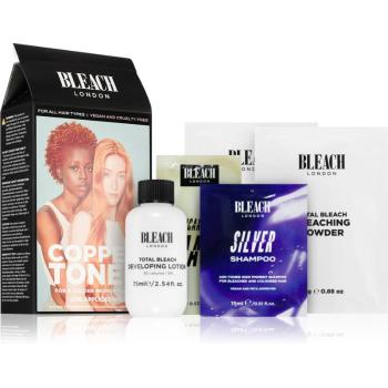 Bleach London Toner Kit semi-permanentní barva na vlasy pro blond vlasy odstín Copper 1 ks