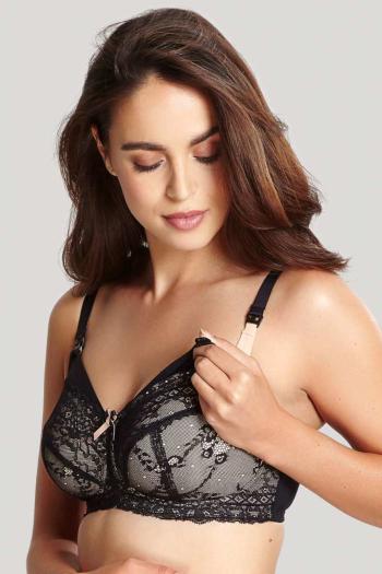 Kojicí podprsenka Sophie Panache - PANPBLACK/černá / 32E PAN1N001