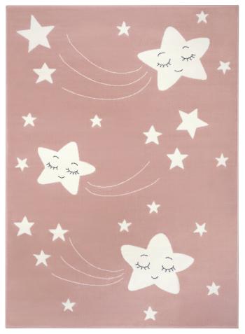 Hanse Home Collection koberce Dětský koberec Adventures 104520 Rose - 120x170 cm Růžová