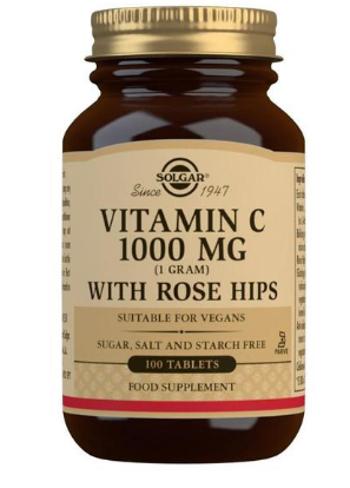 Solgar Vitamín C 1000 mg se šípkem 100 tablet