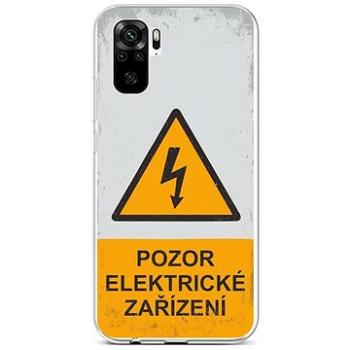 TopQ Xiaomi Redmi Note 10 silikon Pozor elektrické zařízení 58083 (Sun-58083)