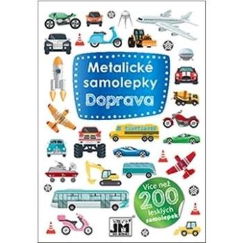 Metalické samolepky Doprava: Více než 200 lesklých samolepek (8595593831251)