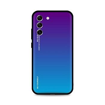 TopQ Kryt LUXURY Samsung S22 Plus pevný duhový purpurový 93458 (93458)