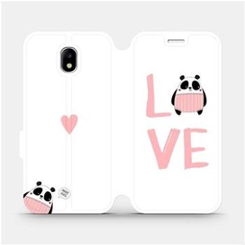 Flipové pouzdro na mobil Samsung Galaxy J5 2017 - MH09S Panda LOVE (5903226751792)