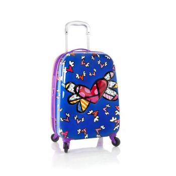 Heys Kabinový dětský kufr Tween Spinner Flying Hearts 39l