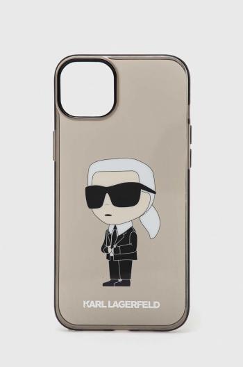 Obal na telefon Karl Lagerfeld iPhone 14 Plus 6,7'' černá barva