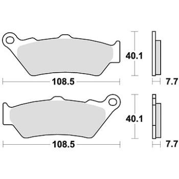 Braking brzdové destičky (sinterová směs CM55) (2ks) M501-212 (M501-212)