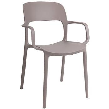 Židle Flexi s područkami mild grey (IAI-1826)
