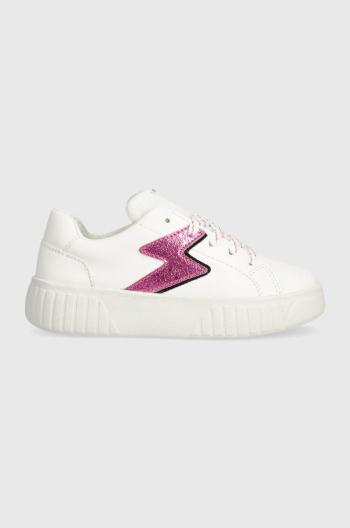 Dětské sneakers boty Geox fialová barva