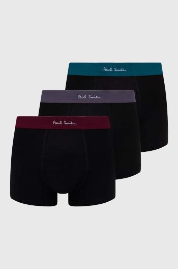 Boxerky Paul Smith 3-pack pánské, černá barva, M1A.914.M3PKQ