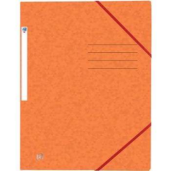 OXFORD desky A4 s gumičkou, oranžové (400116307)