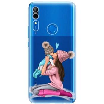 iSaprio Kissing Mom - Brunette and Boy pro Huawei P Smart Z (kmbruboy-TPU2_PsmartZ)