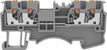 Průchodková svorka pružinové připojení Degson DS1.5-QU-01P-11-00A(H), šedá, 1 ks