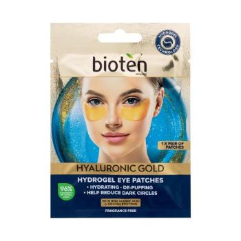 Bioten Hyaluronic Gold Hydrogel Eye Patches 5,5 g maska na oči pro ženy na všechny typy pleti; na rozjasnění pleti; na otoky a kruhy pod očima