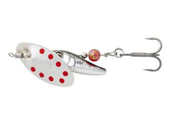 Savage gear třpytka sticklebait spinner dirty silver - 1 4,5 g