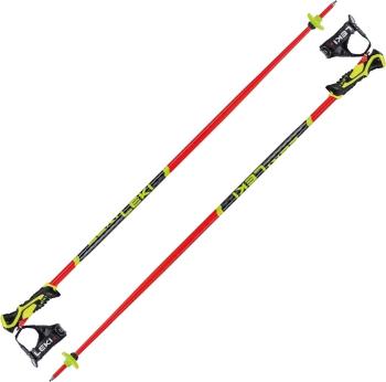 Leki WCR Lite SL 3D Bright Red/Black/Neonyellow 110 cm Lyžařské hole