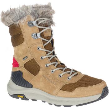 Merrell ONTARIO TALL PLR WP Dámské zimní boty, hnědá, velikost 38