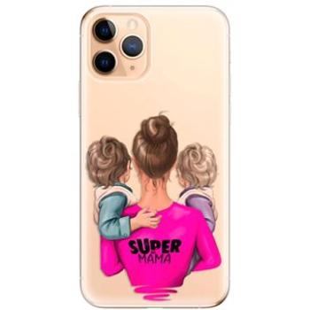 iSaprio Super Mama - Two Boys pro iPhone 11 Pro (smtwboy-TPU2_i11pro)