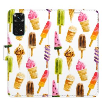 Flipové pouzdro iSaprio - Ice Cream Pattern - Xiaomi Redmi Note 11 / Note 11S