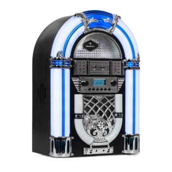 Auna Arizona DAB+ Jukebox, BT, DAB+/UKW-rádio, USB, SD, MP3, CD přehrávač