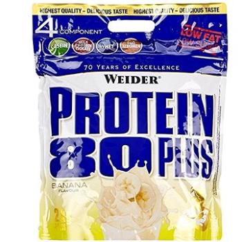 Weider Protein 80 Plus 2000g, banán (4044782301593)
