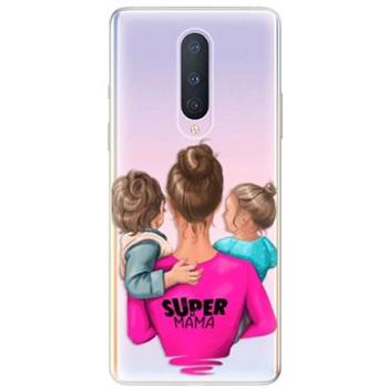 iSaprio Super Mama - Boy and Girl pro OnePlus 8 (smboygirl-TPU3-OnePlus8)