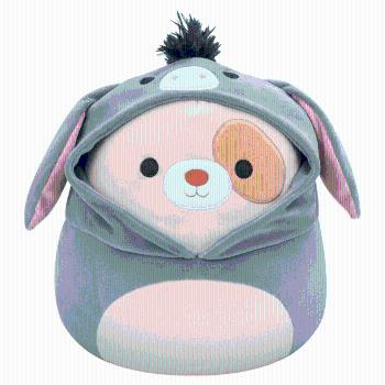 SQUISHMALLOWS Pejsek v kostýmu osla - Harris, 30 cm